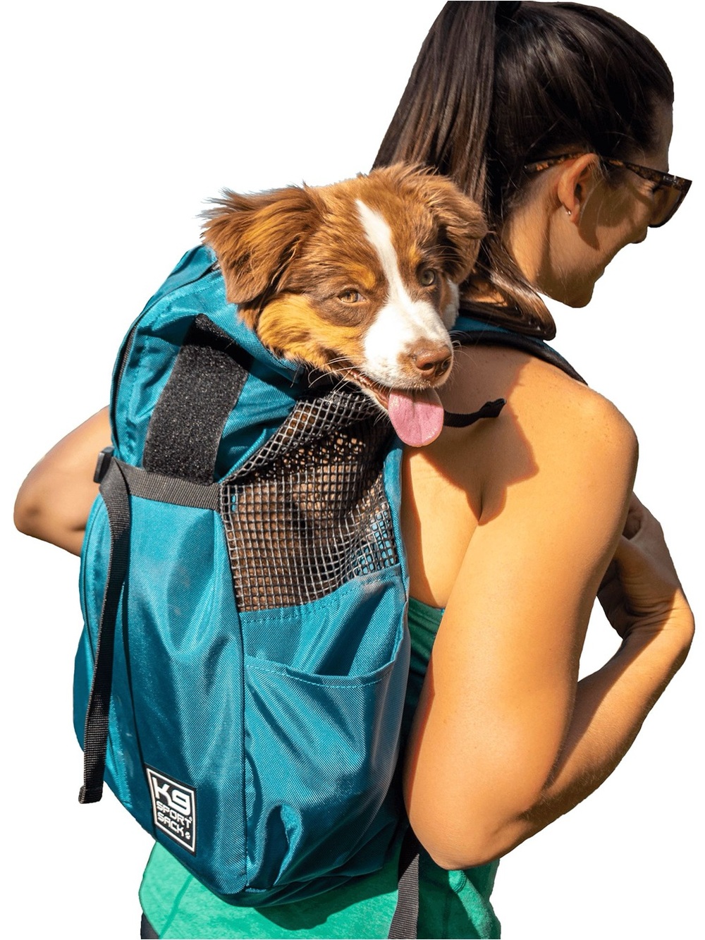 K9 Sport Sack Dog Carrier - Trainer /Harbor Blue Sz L 24”x12”
(Agos 026)